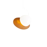 Pebble Pendant Light: A + C + Citrine + Pearl