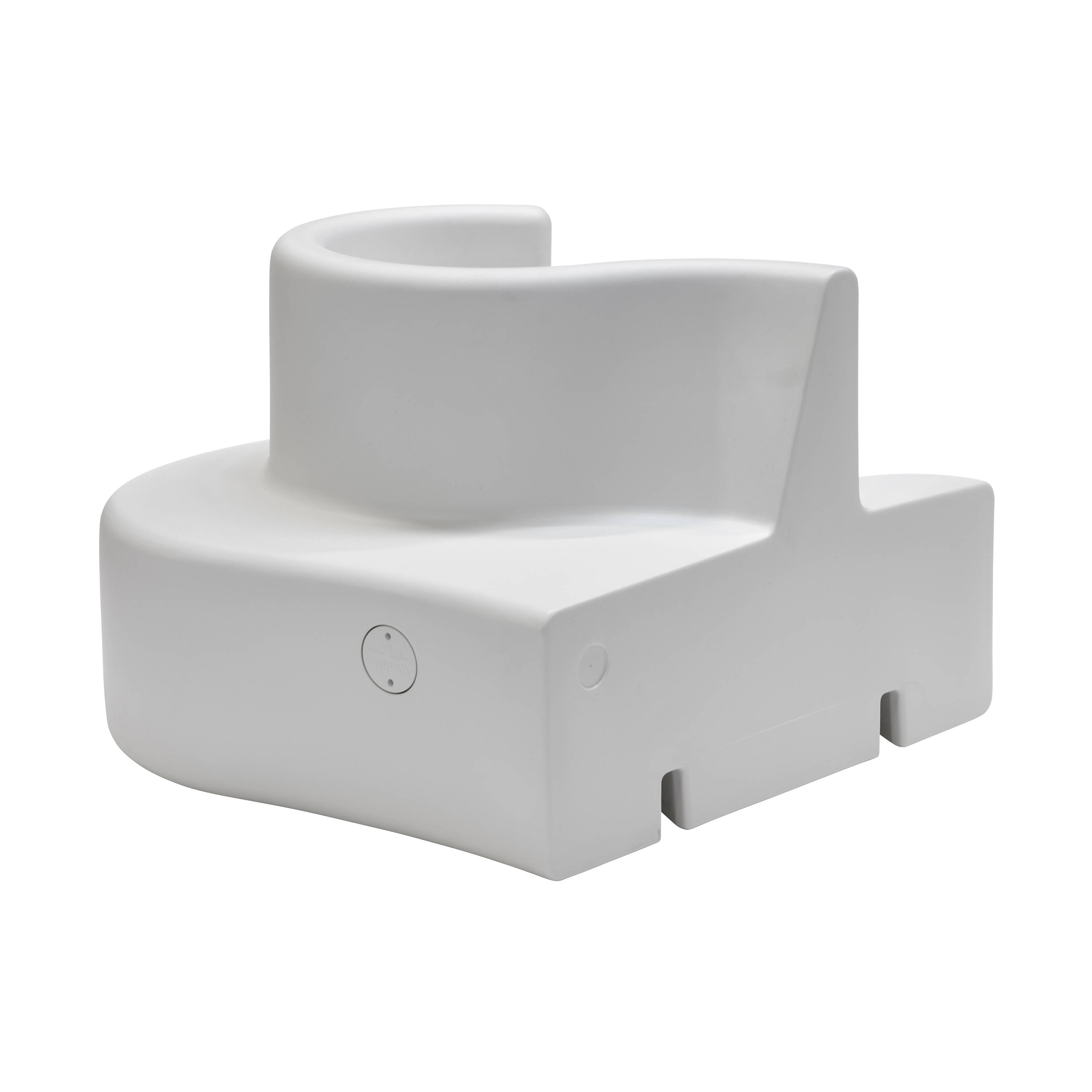 Cloverleaf Sofa Modules: Right Unit + White