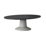 Colossus Oval Table: Black