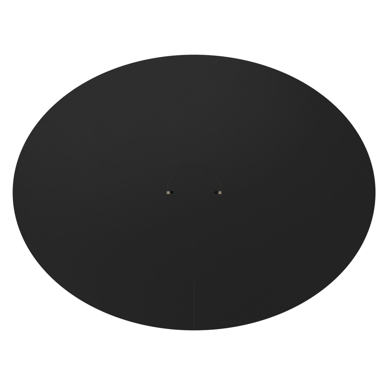 Colossus Oval Table: Black