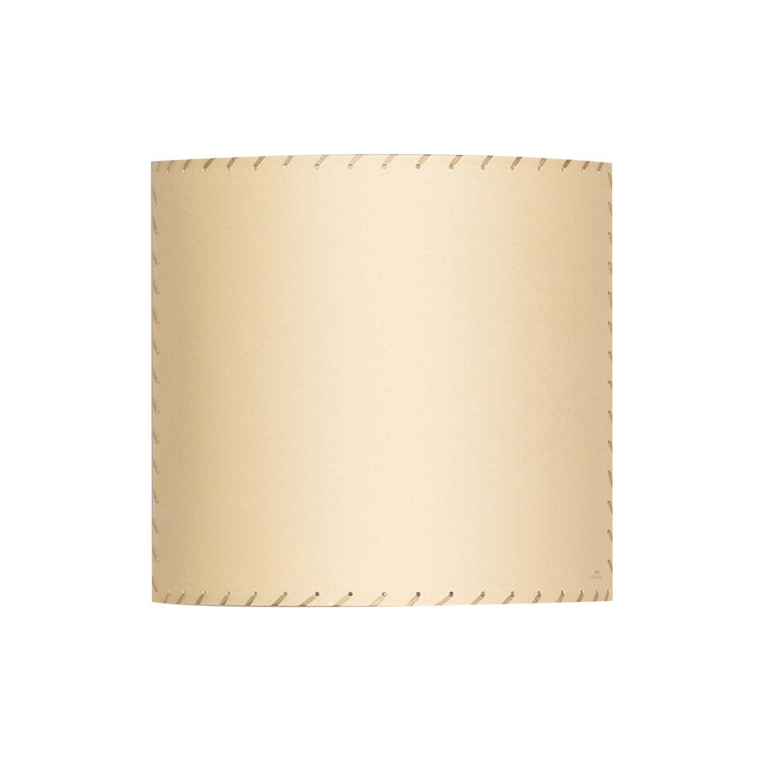 Comodín Wall Lamp: Square + Stitched Beige Parchment