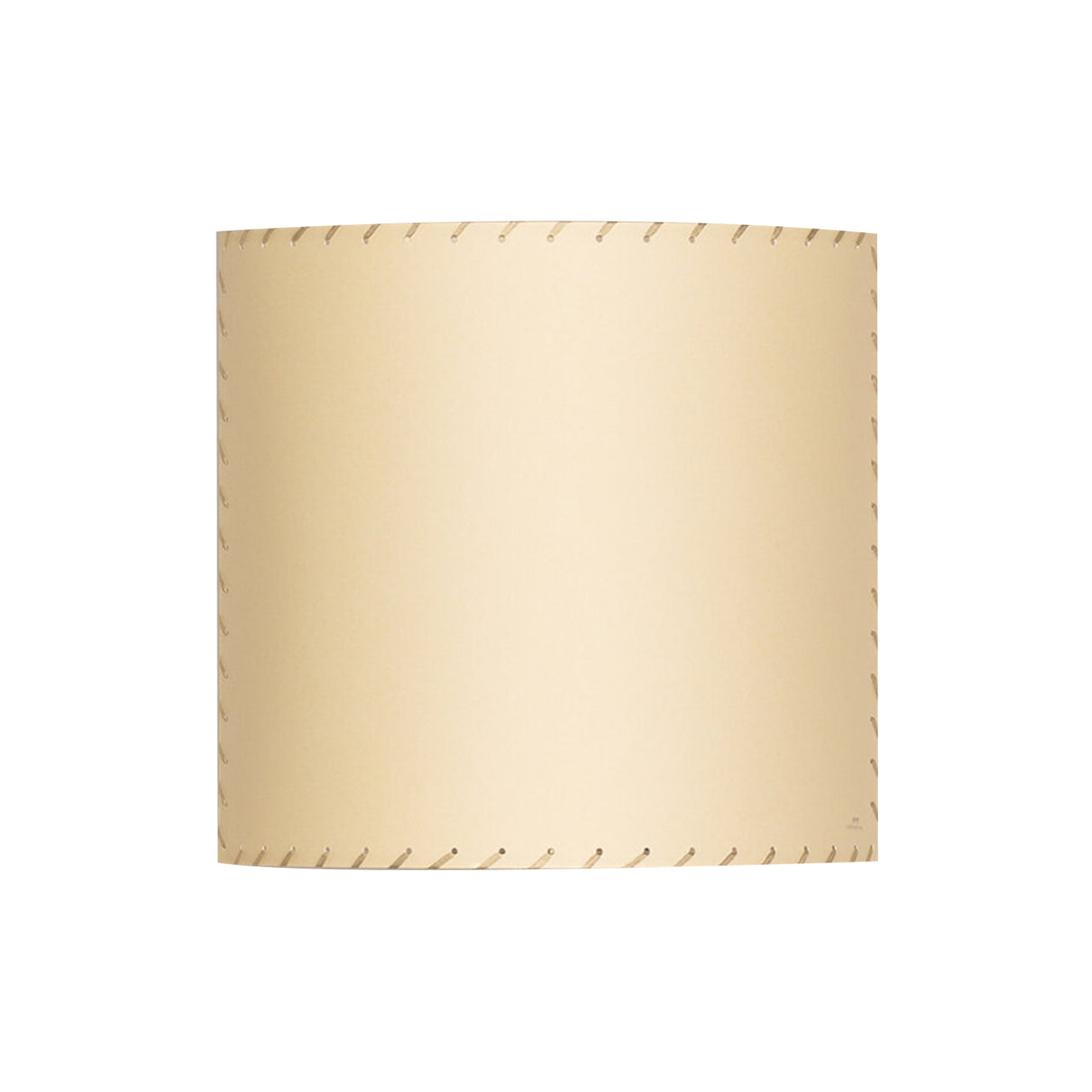 Comodín Wall Lamp: Square + Stitched Beige Parchment