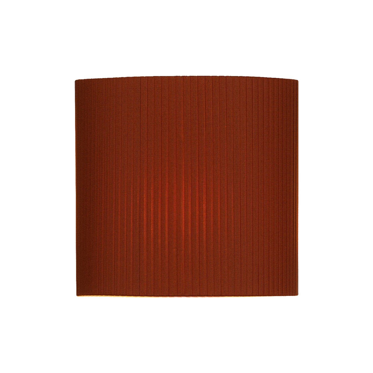 Comodín Wall Lamp: Square + Terracotta Ribbon