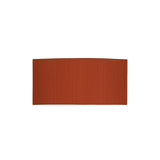 Comodín Wall Lamp:  Rectangular + Terracotta Ribbon