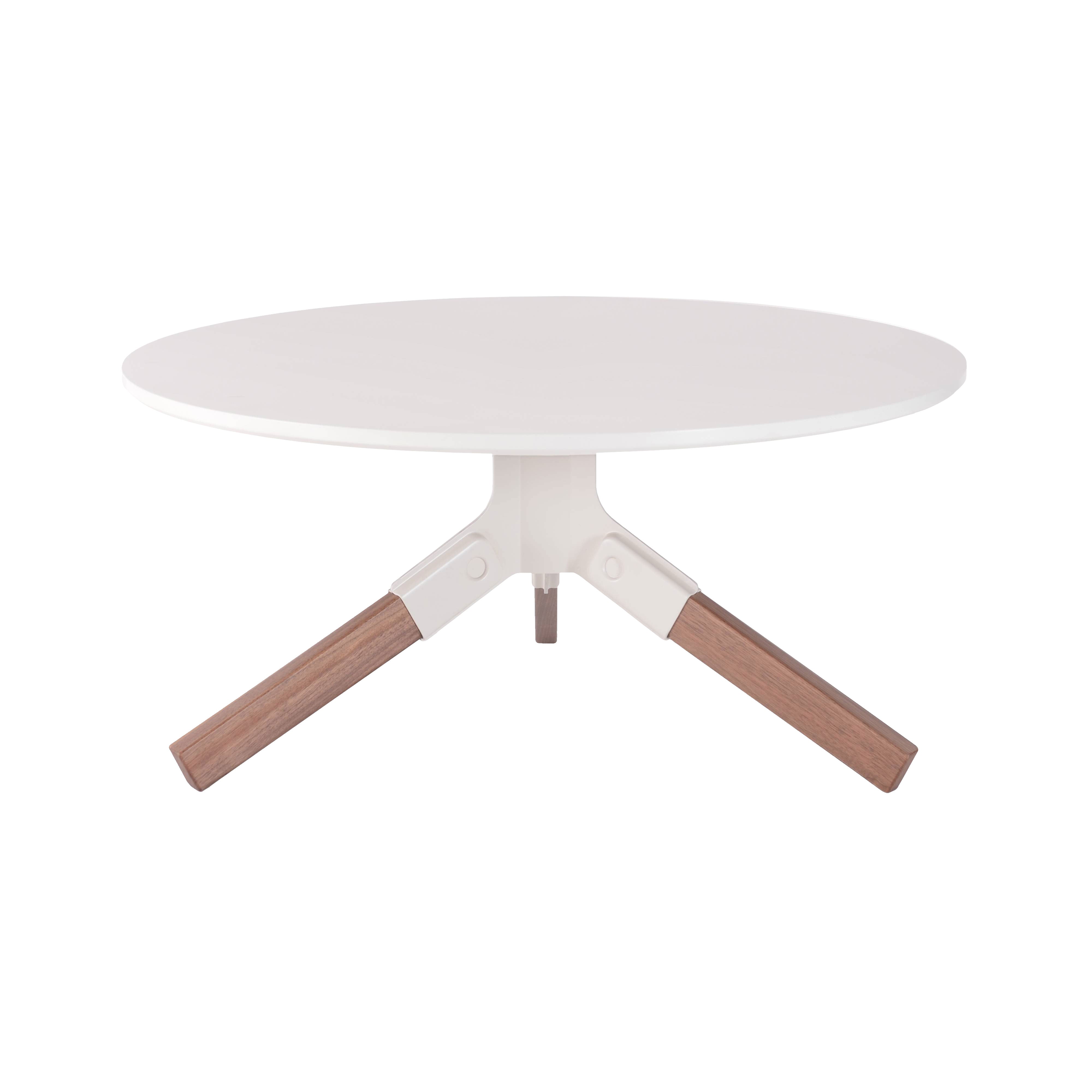 Conrad Coffee Table: London + White