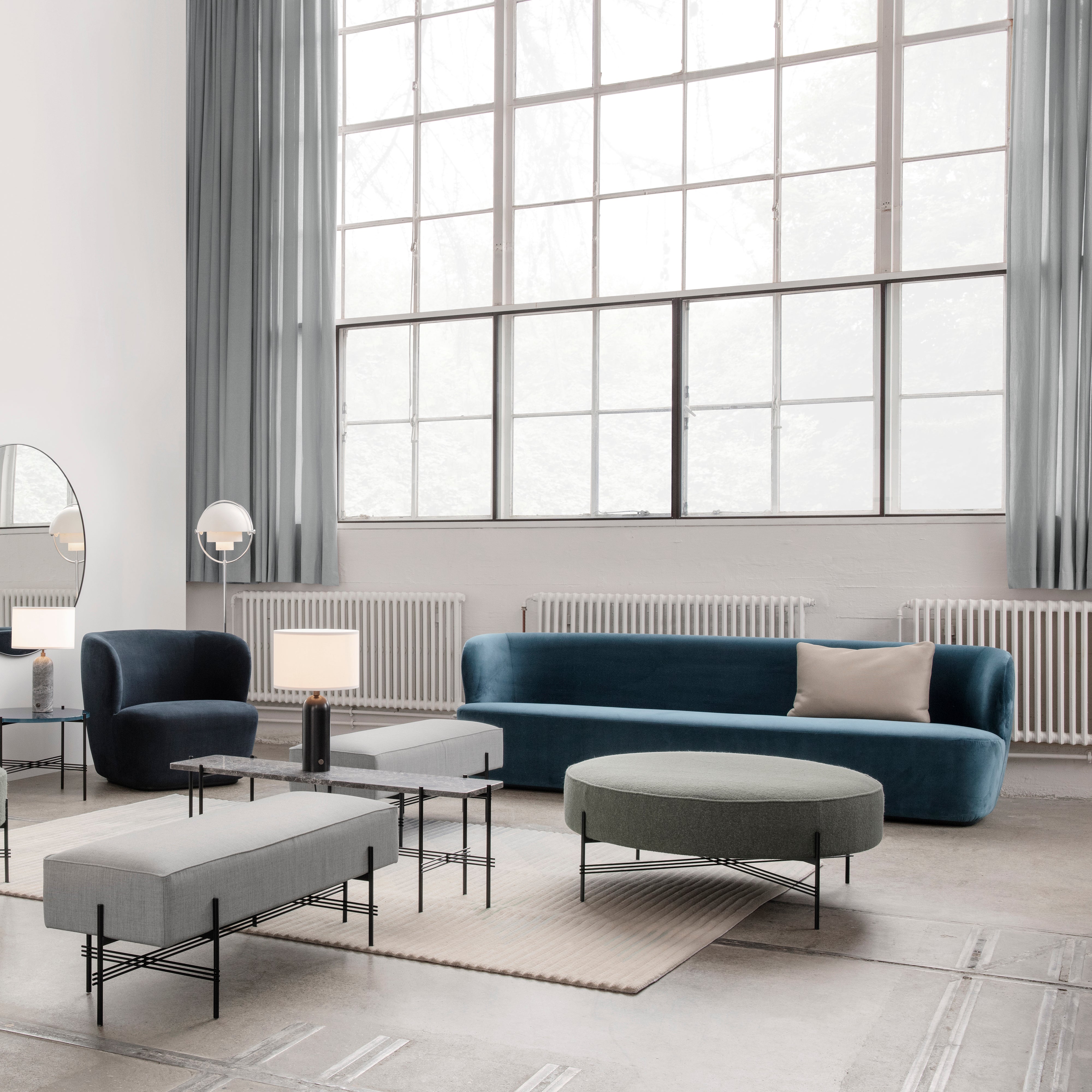 Stay Sofa: Black Base