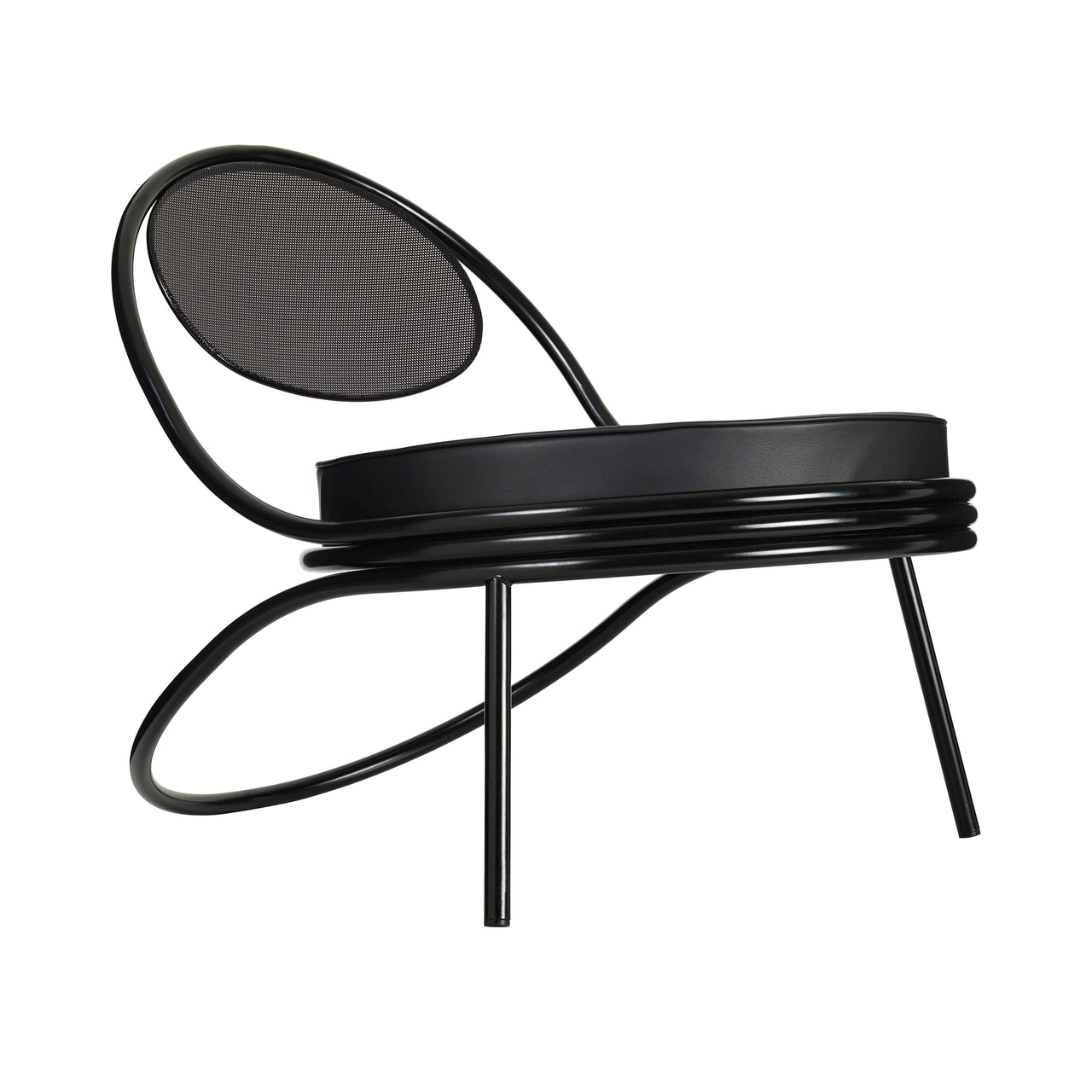 Copacabana Lounge Chair: Seat Upholstered