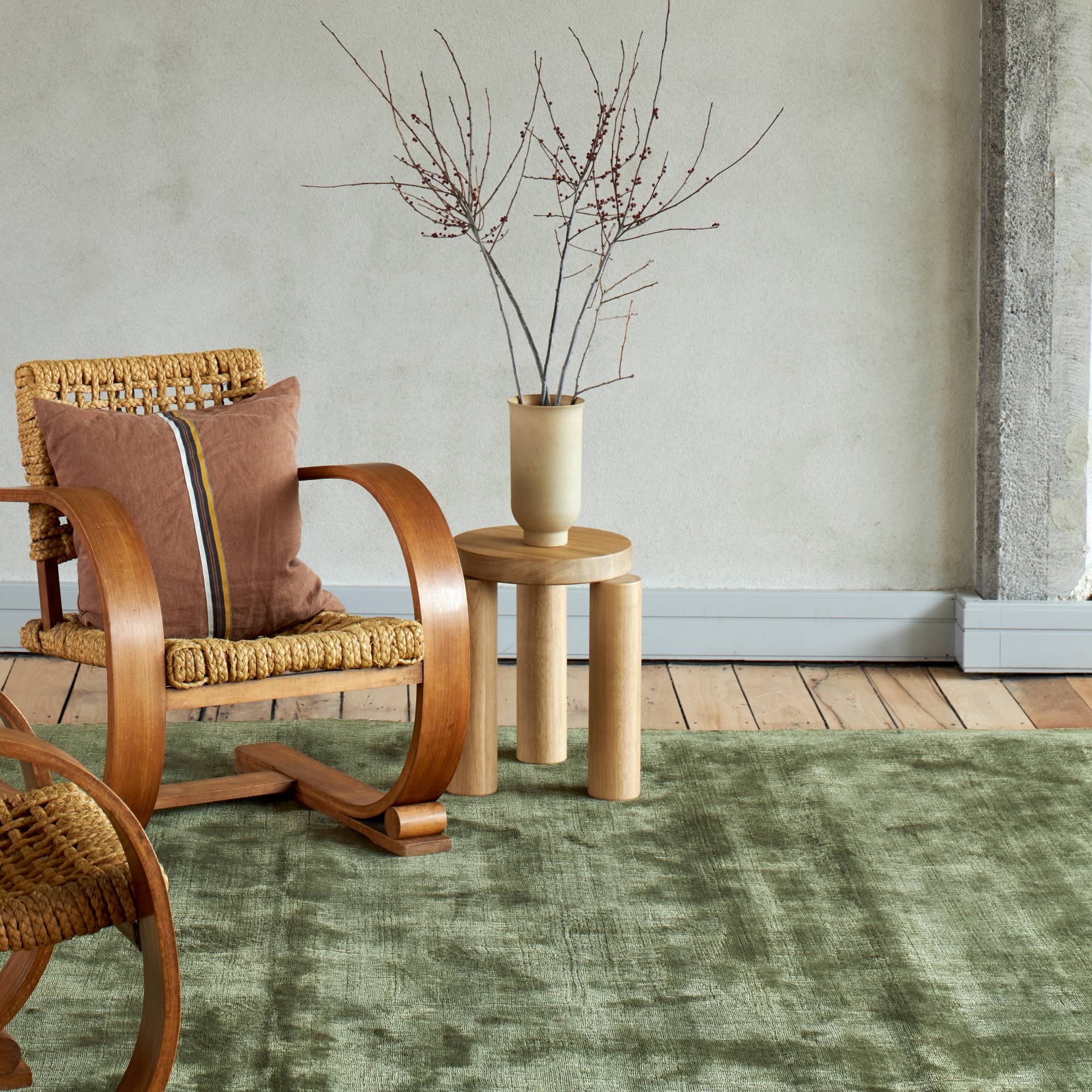 Bamboo Silk Blend Rug