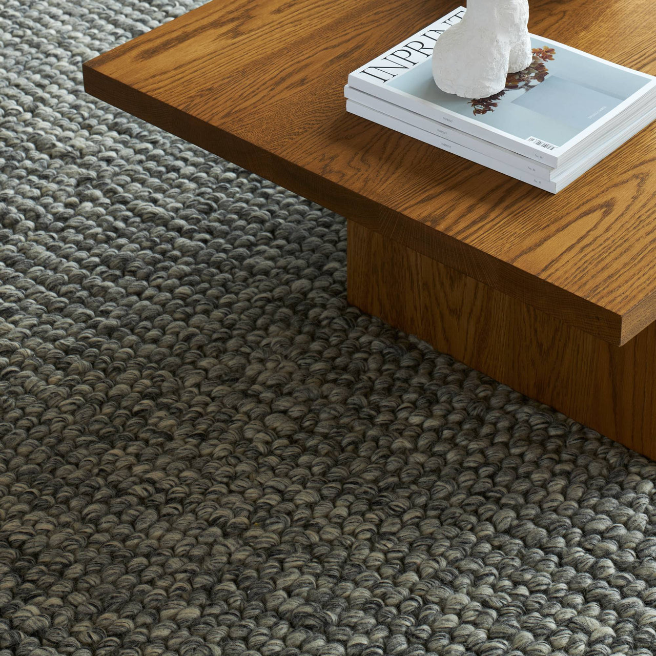 Noughts Weave Wool Rug