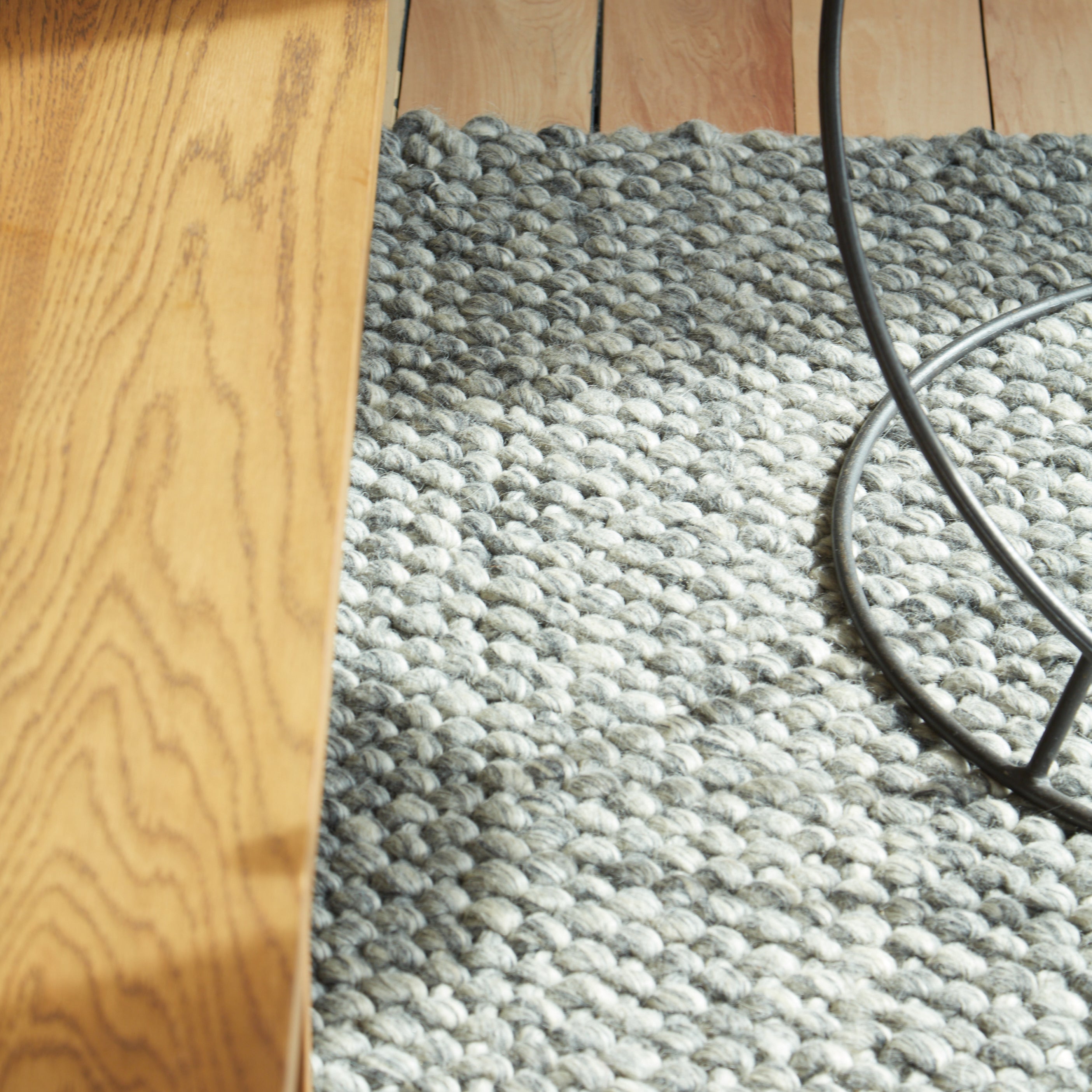 Noughts Weave Wool Rug