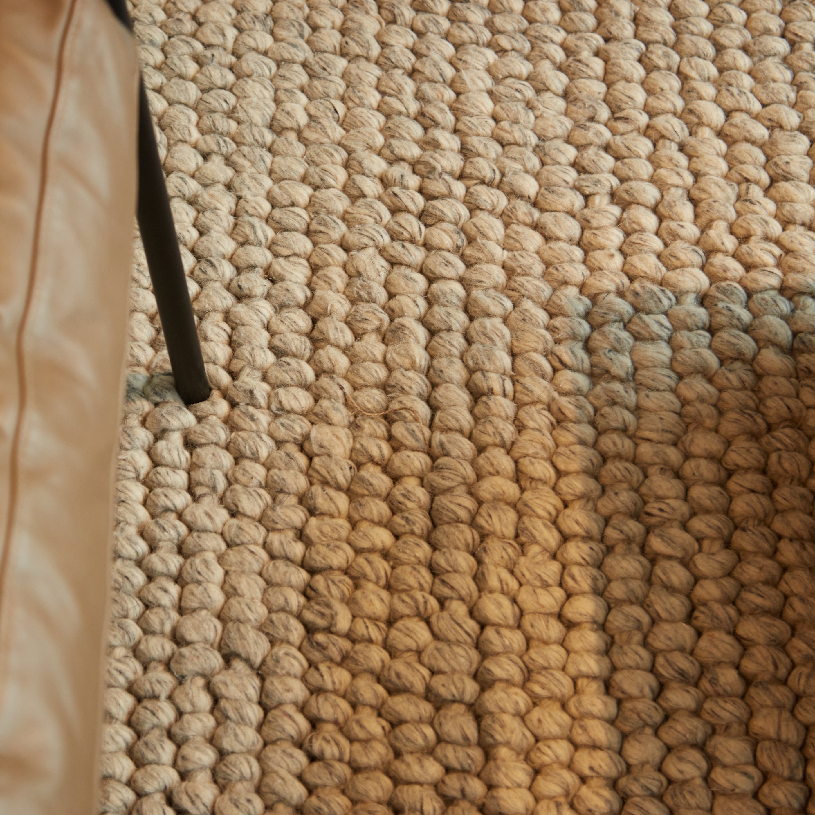 Noughts Weave Wool Rug