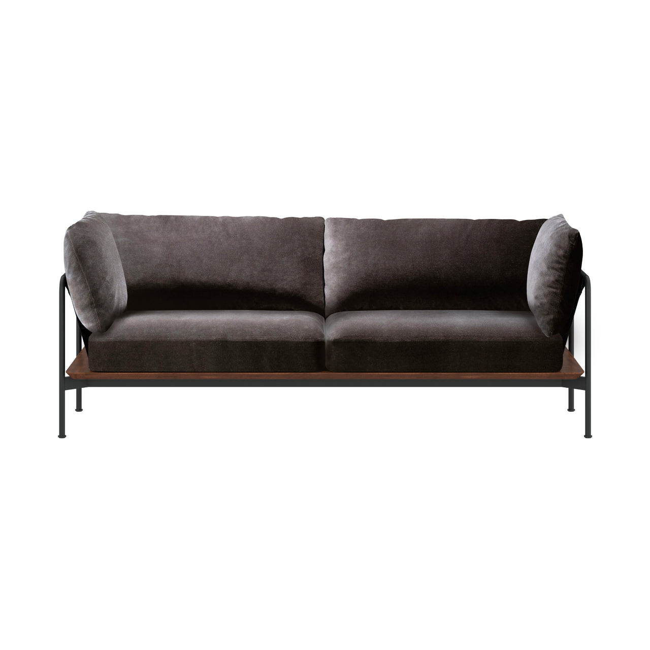 Crawford Sofa 2.0: Dark Brown Oak