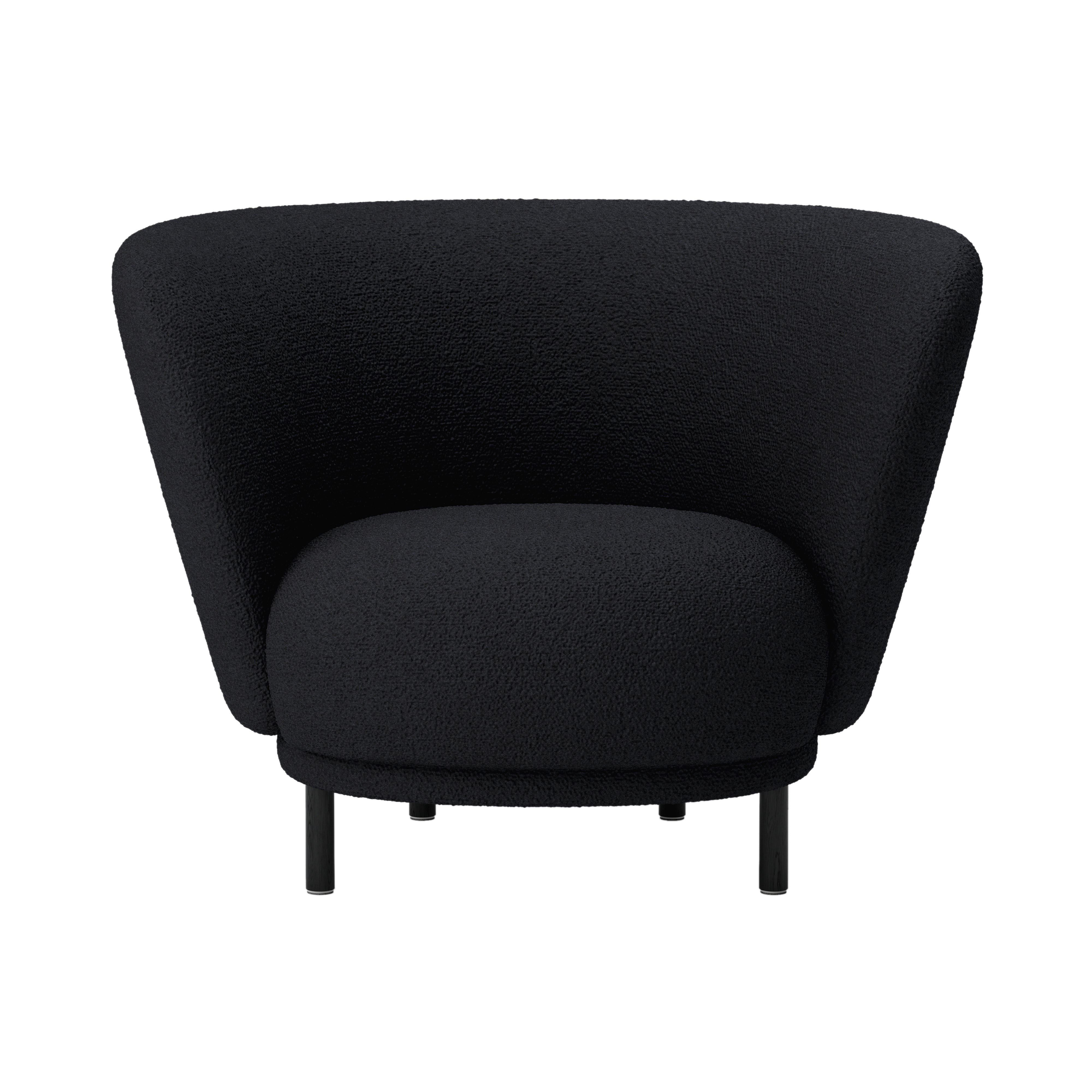 Dandy Armchair: Black Stained Oak