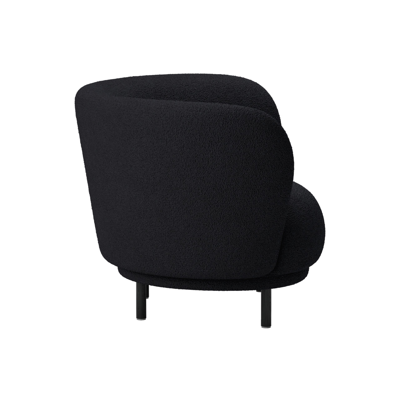 Dandy Armchair: Black Stained Oak