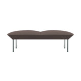 Oslo Bench: Dark Grey