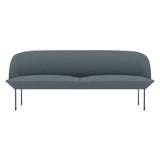 Oslo 3-Seater Sofa: Dark Grey