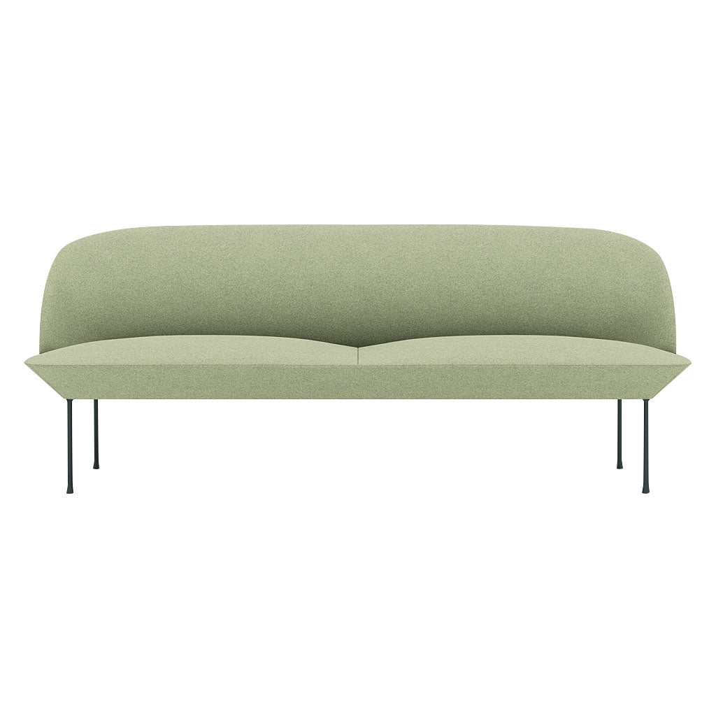 Oslo 3-Seater Sofa: Dark Grey