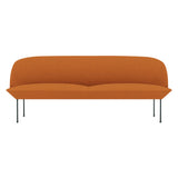 Oslo 3-Seater Sofa: Dark Grey