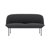 Oslo 2-Seater Sofa: Dark Grey