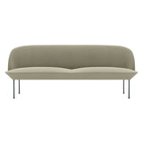 Oslo 3-Seater Sofa: Dark Grey