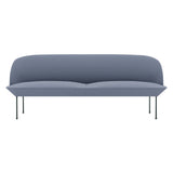 Oslo 3-Seater Sofa: Dark Grey