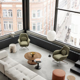 Swoon Lounge Chair Petit: Swivel Base