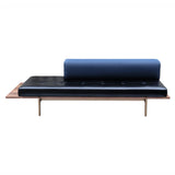 Discipline Sofa: Half Back + Natural Walnut + Half Back Right