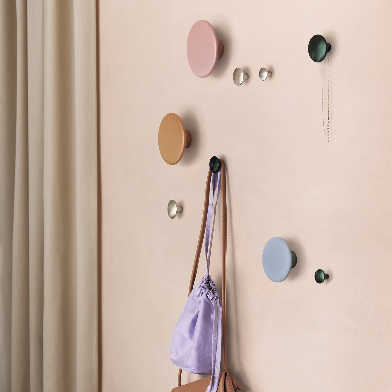 Dots Metal Coat Hooks: LS