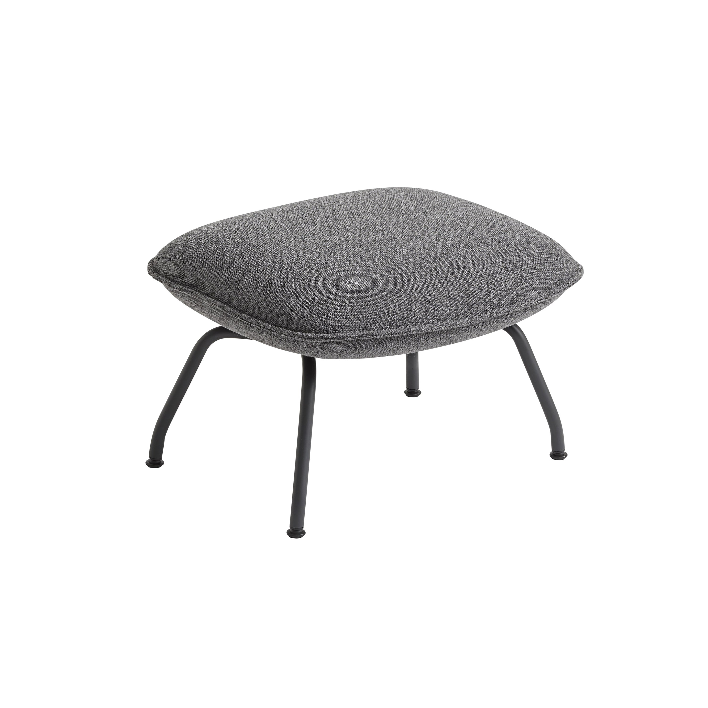 Doze Ottoman: Anthracite Black