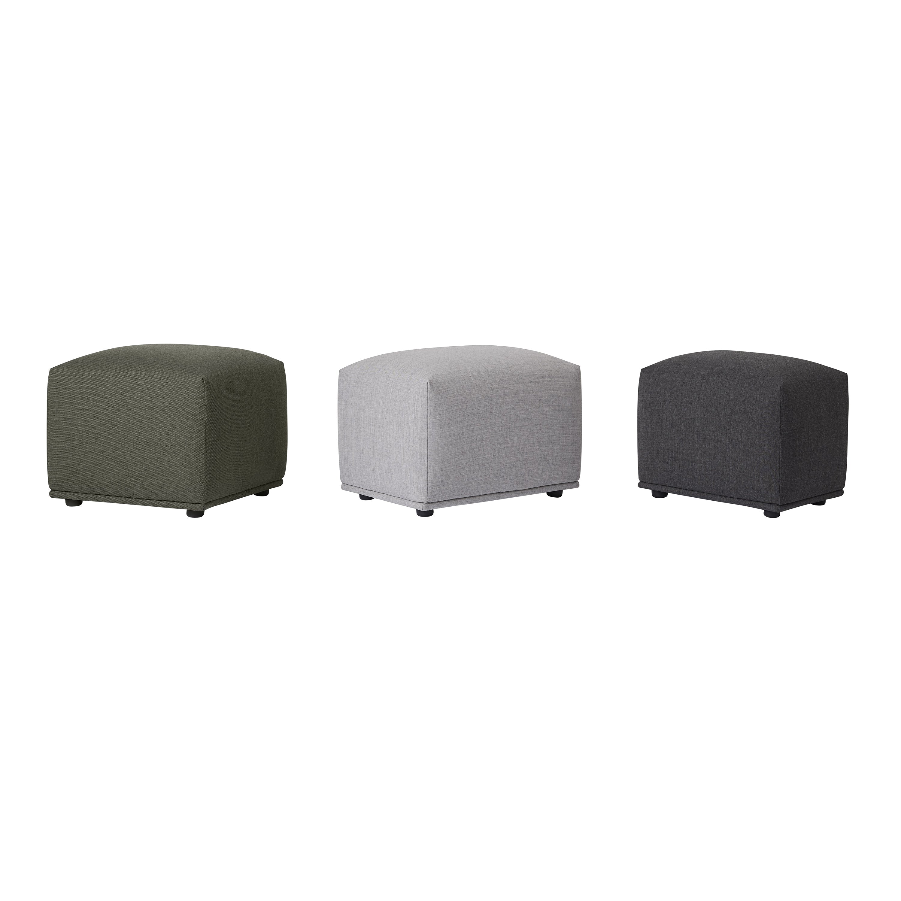 Echo Square Pouf - Quick Ship