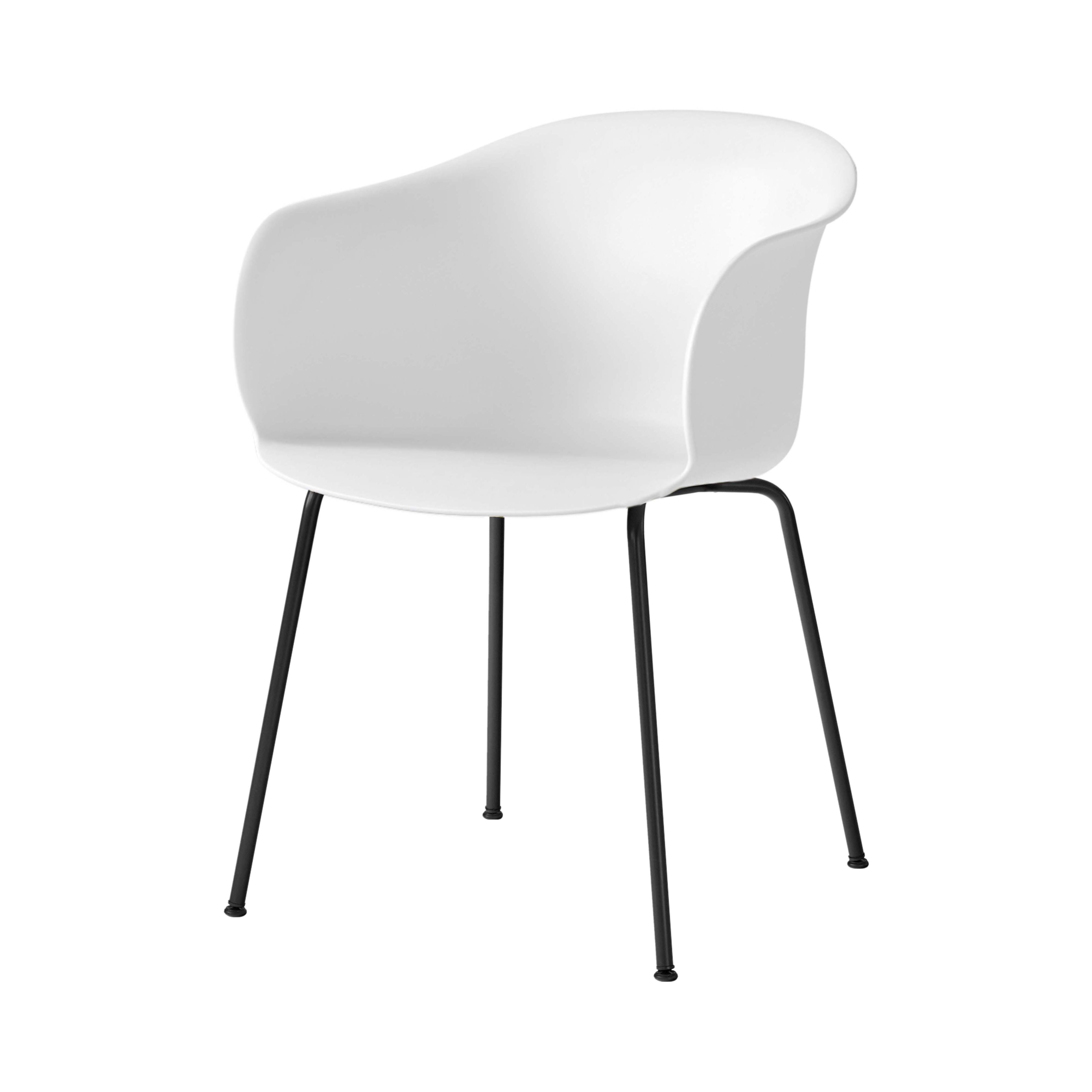 Elefy Chair JH28: Tube Base + White