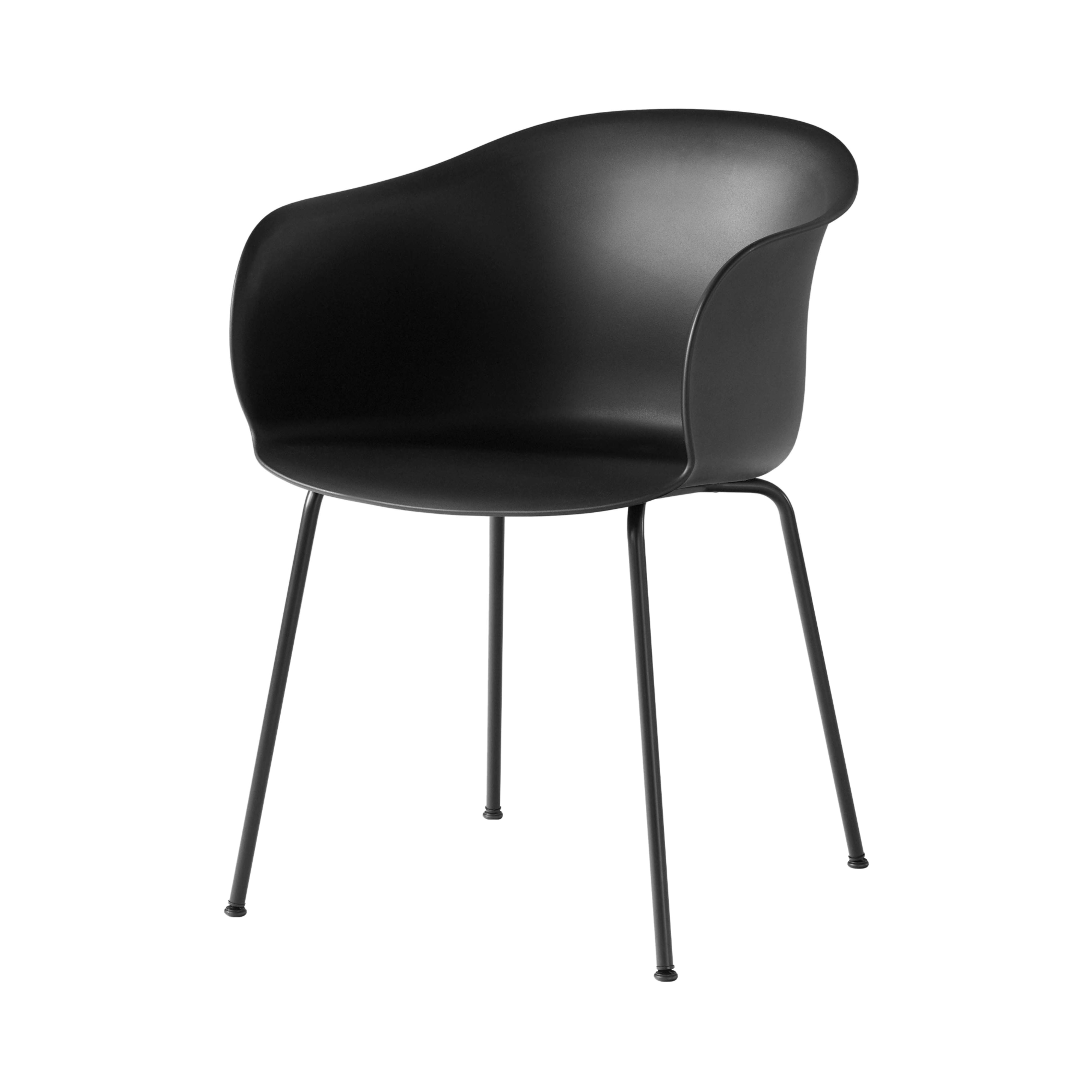 Elefy Chair JH28: Tube Base + Black