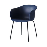 Elefy Chair JH28: Tube Base + Midnight Blue