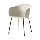 Elefy Chair JH28: Tube Base + Soft Beige