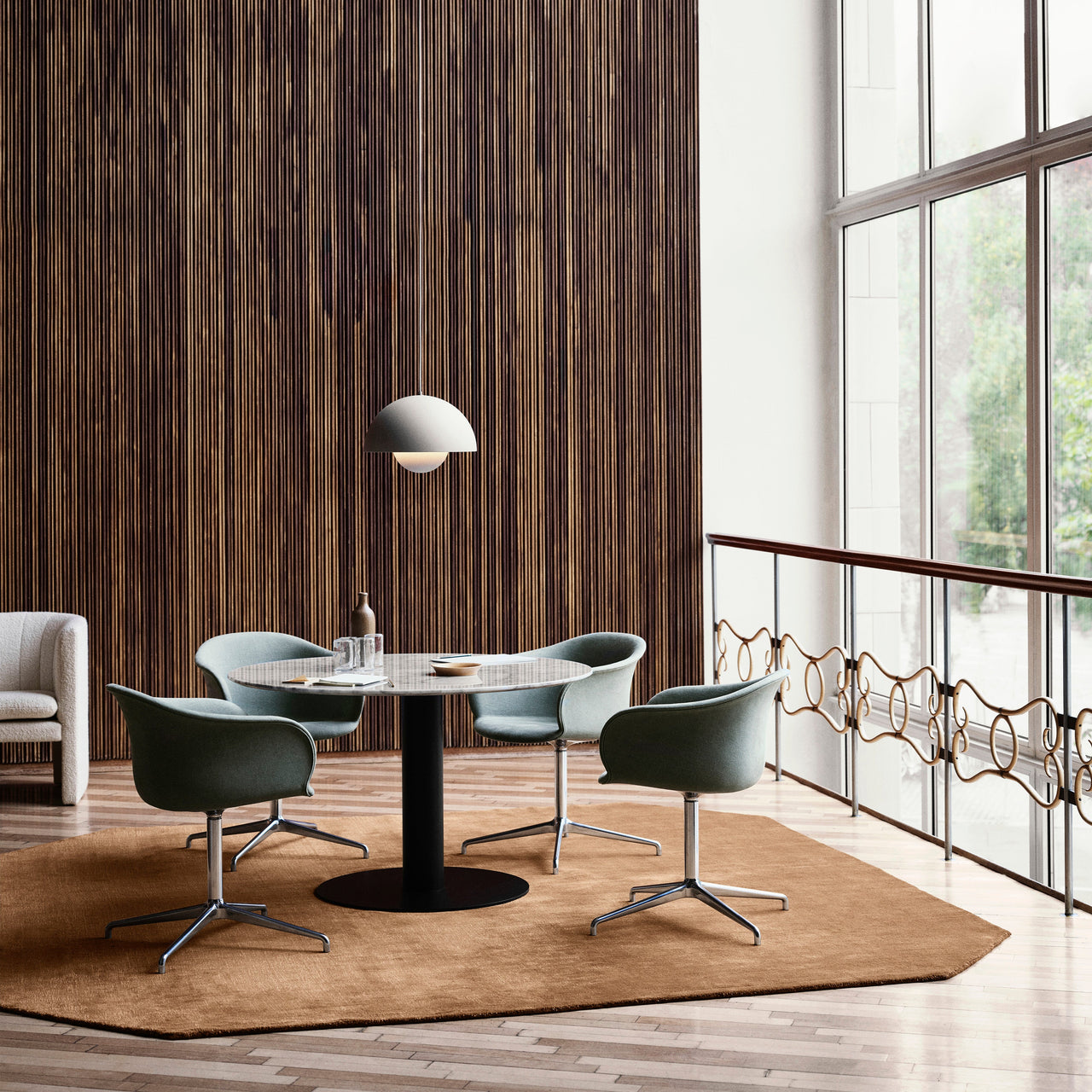 In Between SK20 Dining Table: Center Base