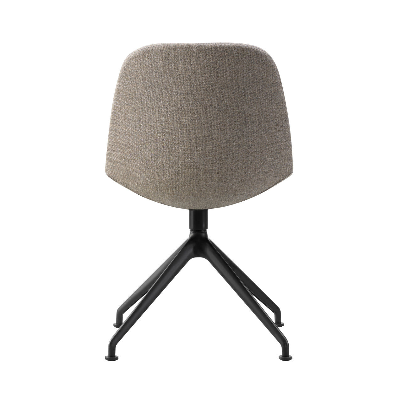 Eyes Swivel Chair: Without Buttons + Black