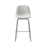 Eyes 4 Leg Barstool: Chrome Base: Bar Height