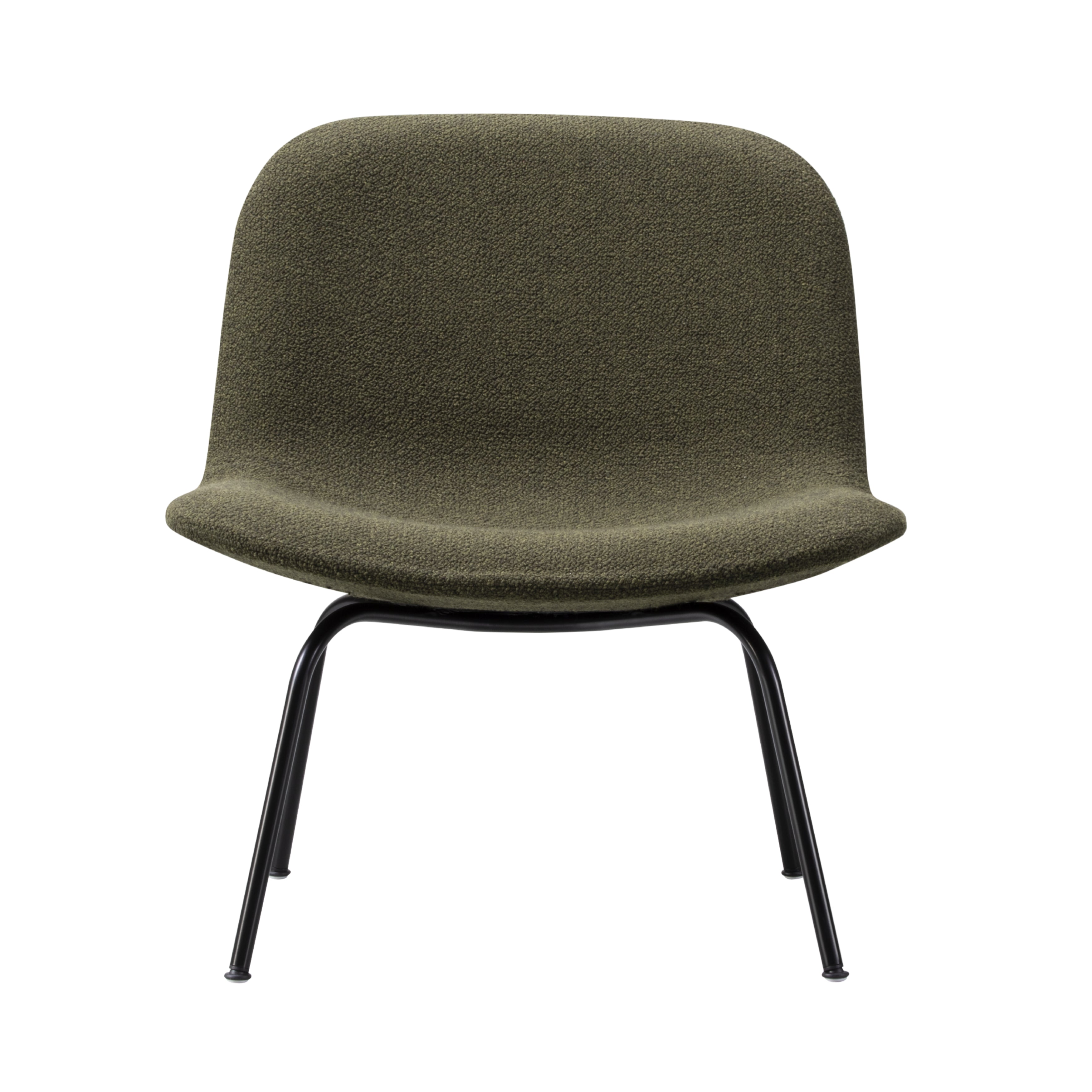 Eyes Lounge Chair 4 Leg: Without Buttons + Black