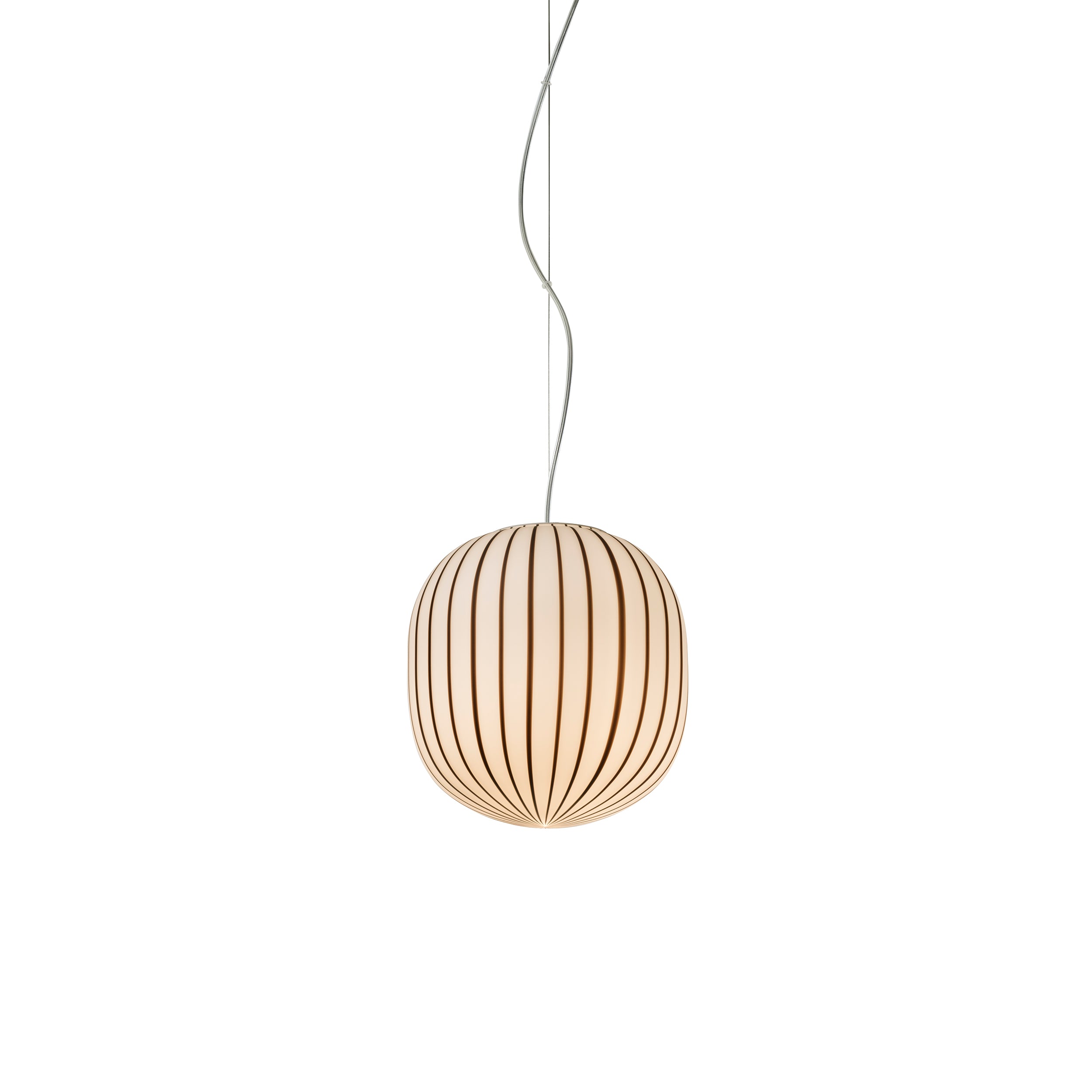 Filigrana Pendant Light: Cylinder + Black