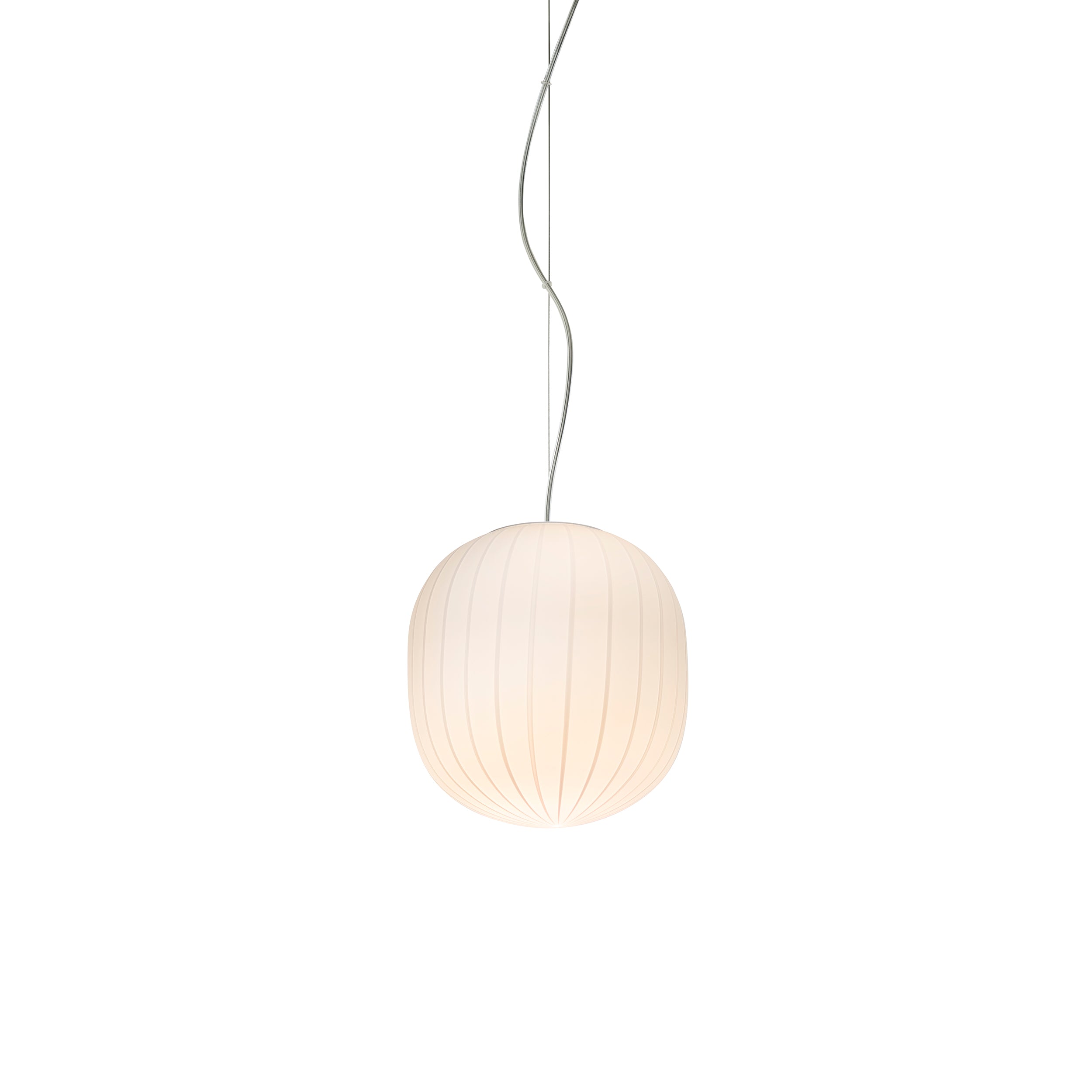 Filigrana Pendant Light: Cylinder + White