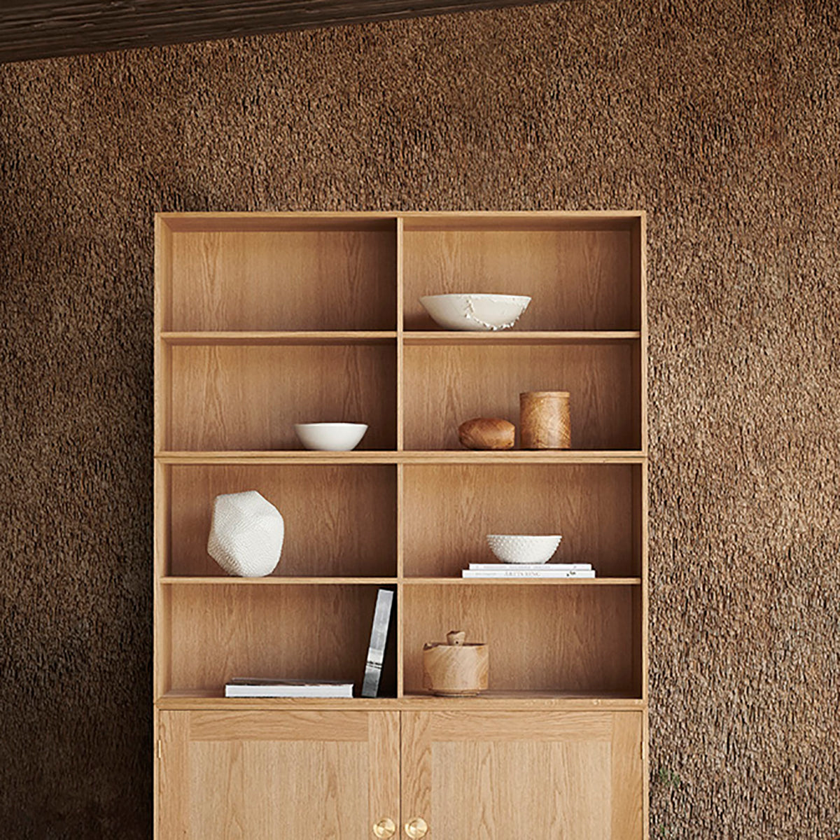 FK632110 Deep Bookcase with 2 Shelves