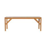 Bracket Bench: Warm Brown