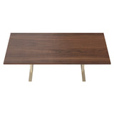 Ferric Table: Large + Walnut + Ivory