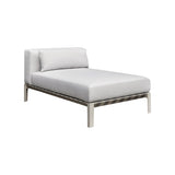 Able Armless Chaise: Outdoor