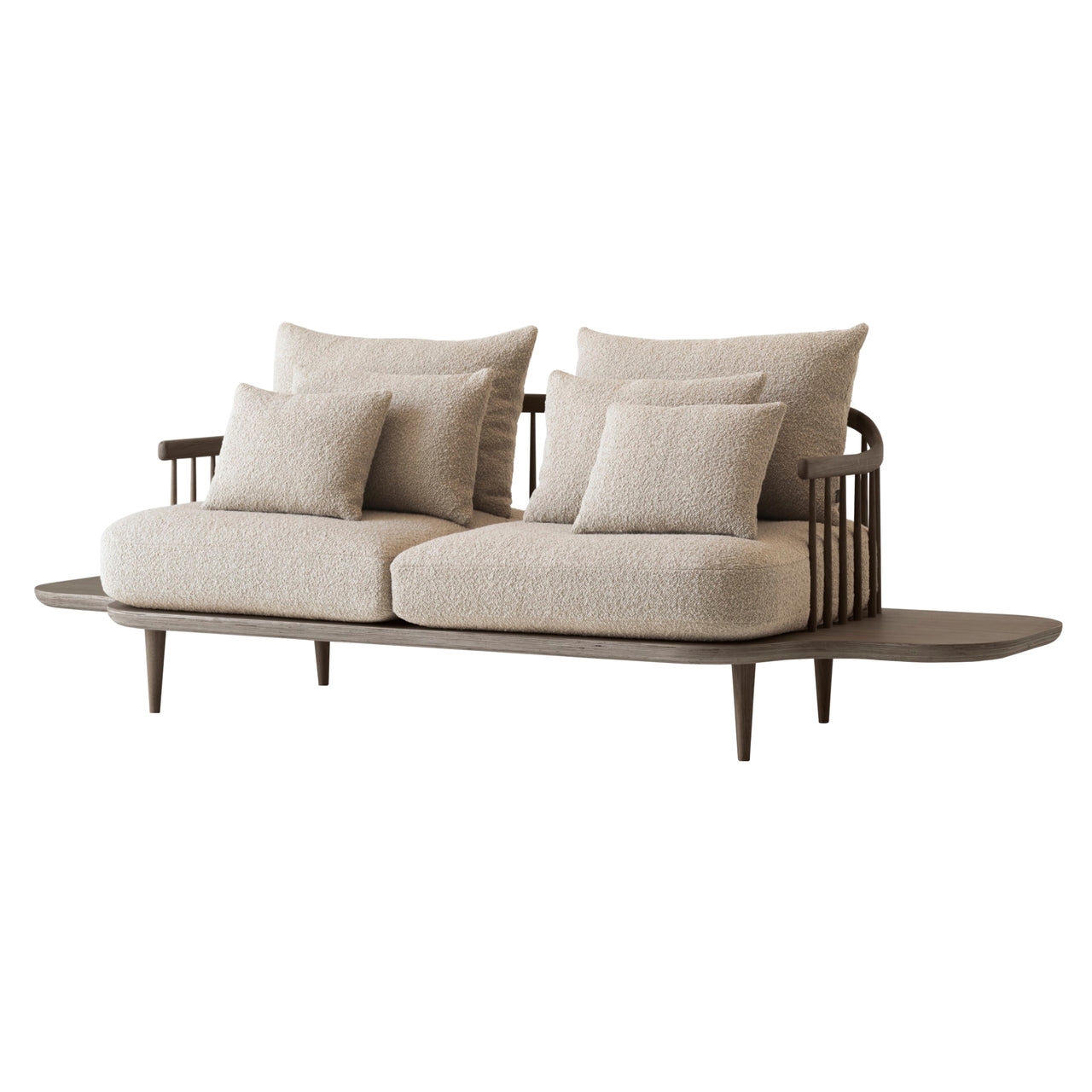 Fly Series SC3 Sofa: Smoked Oiled Oak