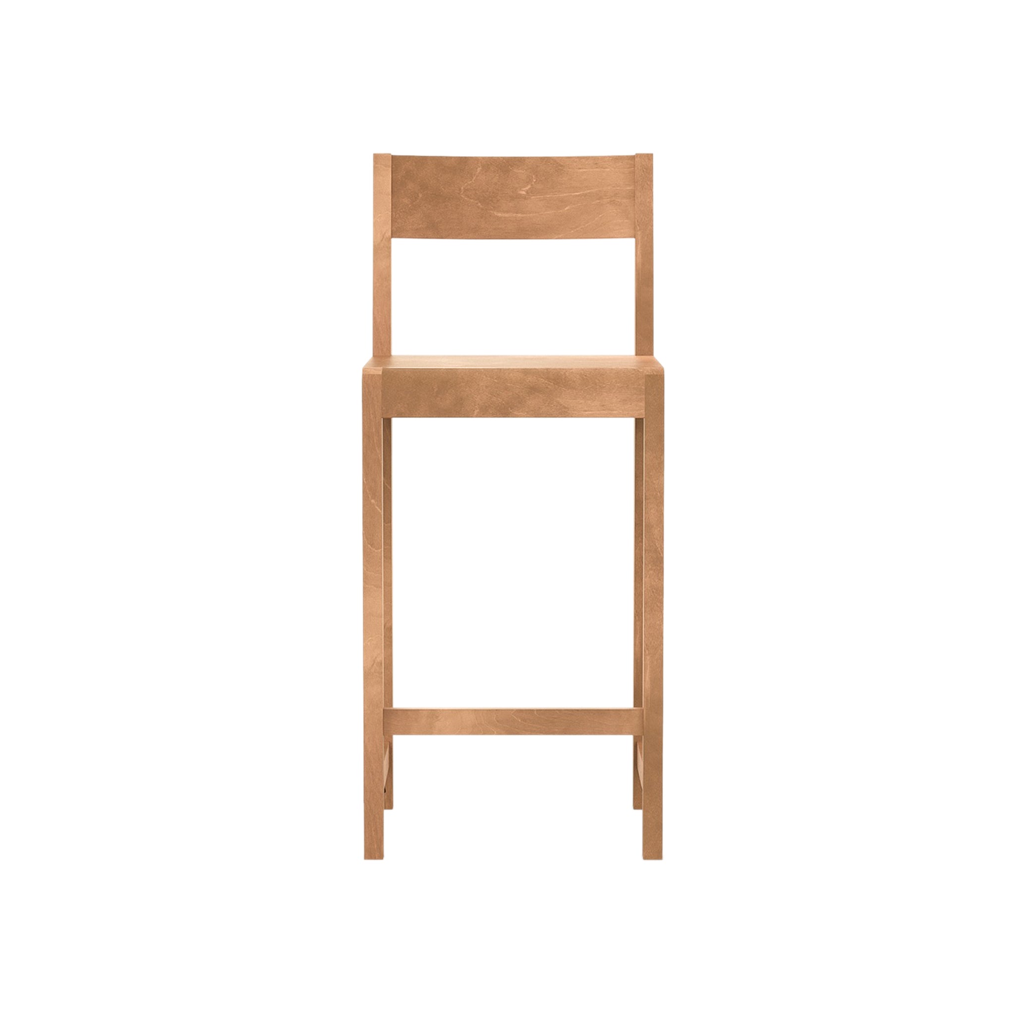 01 Bar + Counter Chair: Counter + Warm Brown Birch