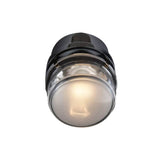 Fresnel Wall/Ceiling Lamp: E12