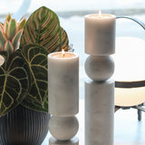 Fulcrum Candlestick: Marble