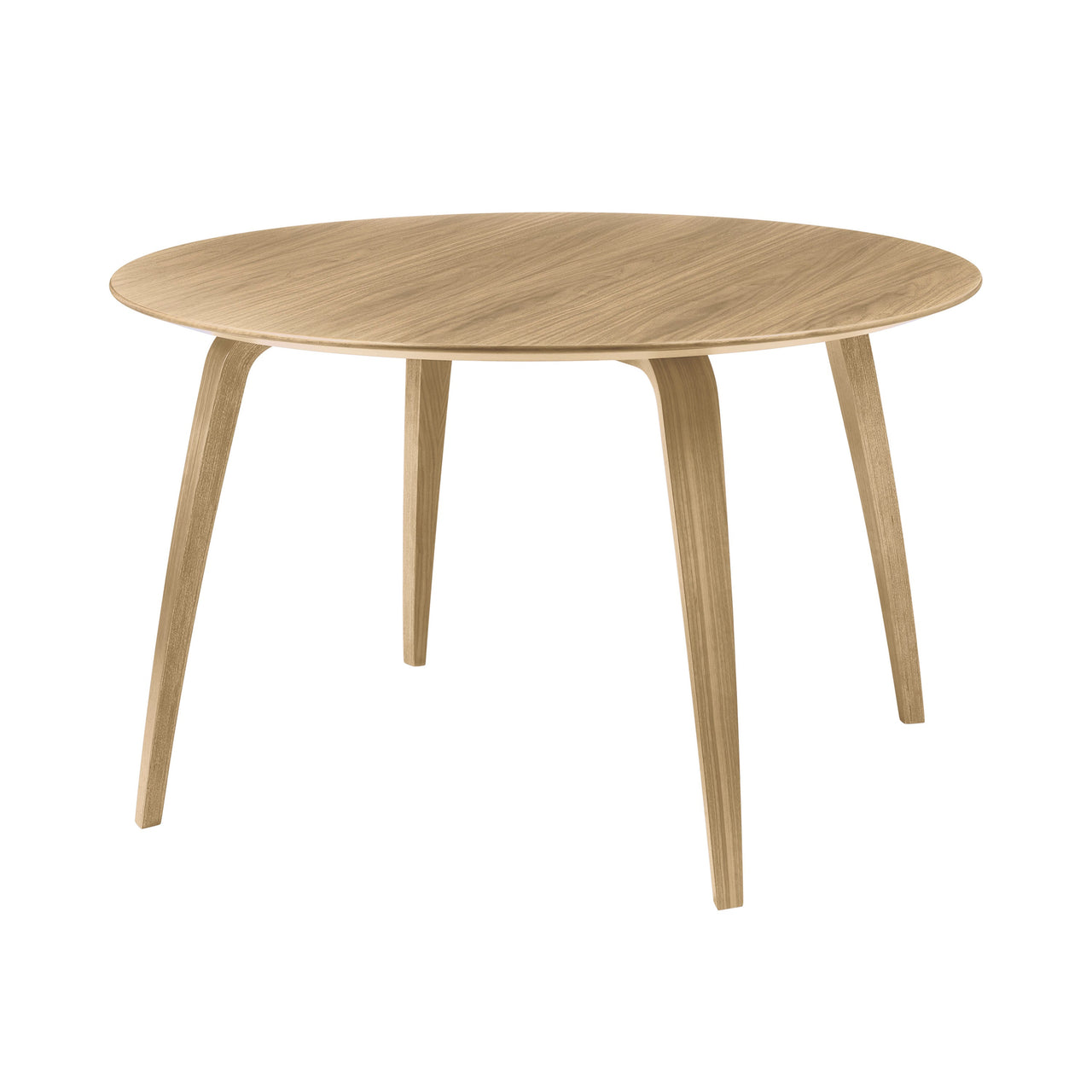 Gubi Dining Table: Round + Oak