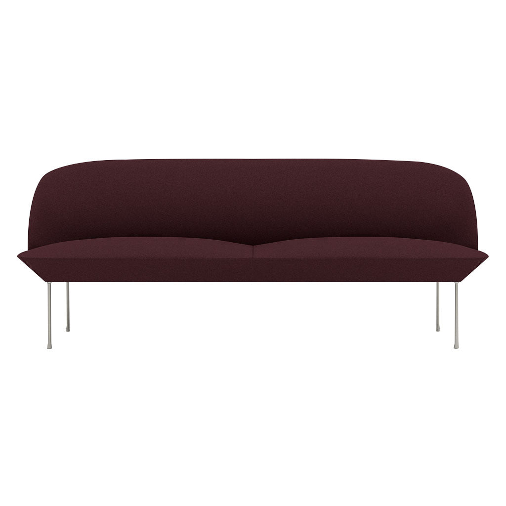 Oslo 3-Seater Sofa: Grey